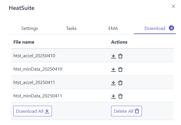 HeatSuite BangleApps Downloads